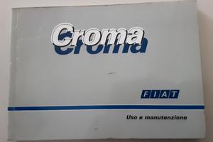 libretto uso e manutenzione Fiat Croma 