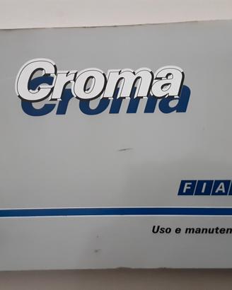 libretto uso e manutenzione Fiat Croma 