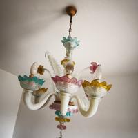 LAMPADARIO VETRO DI MURANO