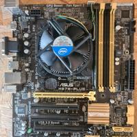 Scheda madre asus H87-M PLUS LGA 1150 Micro ATX DD