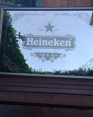 Specchio Heineken anni 70