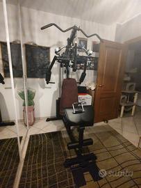 Palestra multifunzione FD6000 più altri attrezzi