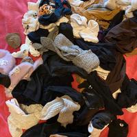 Lotto 60 paia di calze, calzini e collant donna