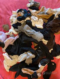 Lotto 60 paia di calze, calzini e collant donna