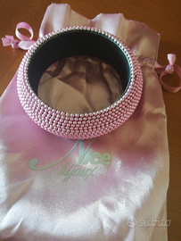 Bracciale rigido rosa