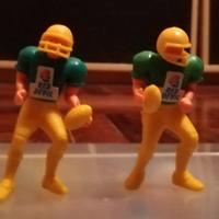2 Giocatori Football Americano Kinder 1989 rari