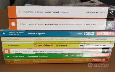 libri scuola seconda media