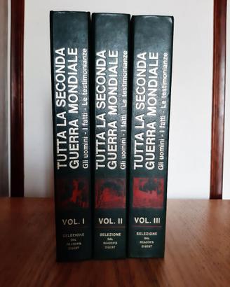 "Tutta la Seconda Guerra Mondiale" trilogia storic