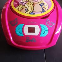 Lettore cd radio fm Barbie 