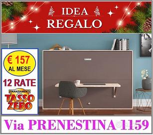 Letto a Scomparsa 1p&1/2 _12 rate € 157 TASSO ZERO