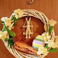 Ghirlanda fuoriporta pasquale.