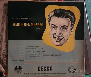 vinile "Operatic Recital By..." Mario Del Monaco
