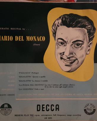 vinile "Operatic Recital By..." Mario Del Monaco