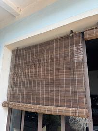 Tenda a rullo di bambu