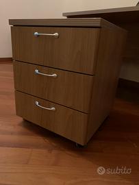 Cassettiera con rotelle