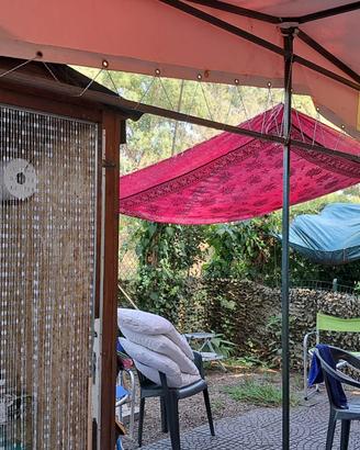 Struttura in ferro co telo PVC nuovo