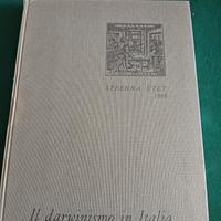 strenna UTET 1983 libro il Darwinismo in Italia 