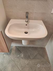 Lavello Duravit con miscelatore 