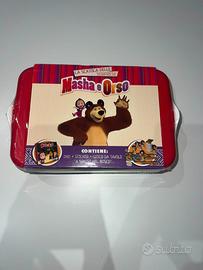 Masha e Orso - Scatola rigida DVD+ Stiker + Gioco