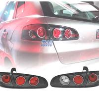 FANALI SEAT IBIZA 6L 02-08 FONDO NERO