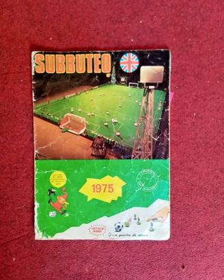 Subbuteo depliant catalogo 1975 vintage