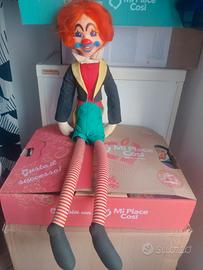 Pupazzo Clown vintage