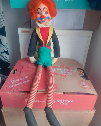 Pupazzo Clown vintage