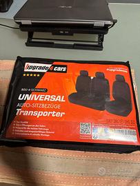 Coprisedili Furgone Upgrade4cars - 5 Pezzi, Nero