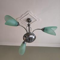 Eleganti coppette paralume in vetro Madras verde