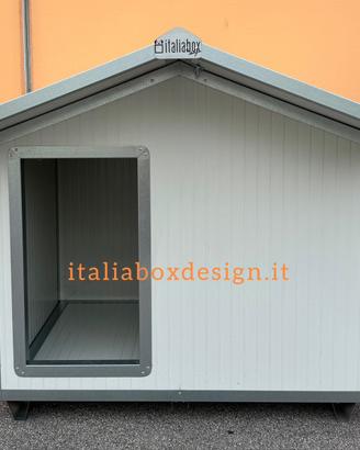 Cuccia per cani a casetta coibentata