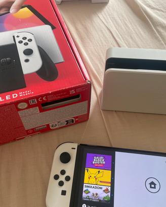 Nintendo Seitch Oled + Mario kart 8 Deluxe