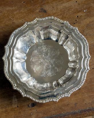 Piatto silverplate Avon anni 70