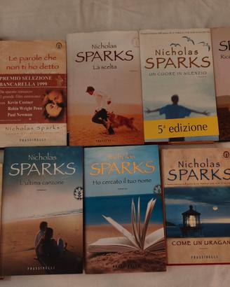 Lotto 9 romanzi di NicholasSparks 
