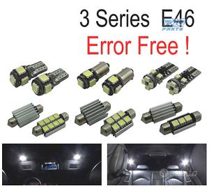 KIT 18 LAMPADE LED INTERNE BMW E46 M3 318I 318TI 3