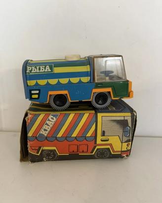 Camion latta giocattolo epoca Russo Vintage