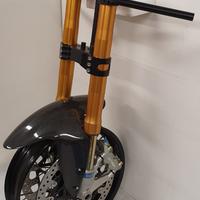 Cafe racer avantreni forcelle ohlins freni brembo