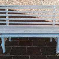 Panchina da giardino 150 cm x 80 cm x 40 cm