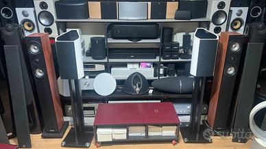 casse hifi da pavimento e libreria