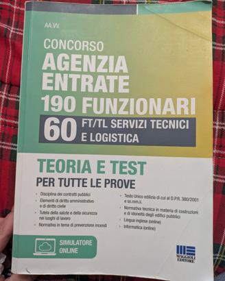 Libro concorso agenzia delle entrate