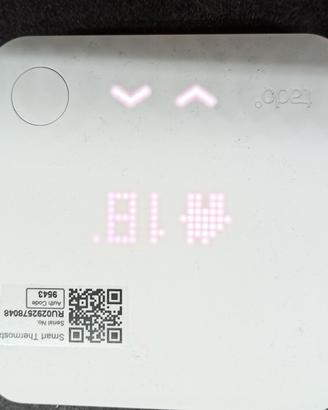 Termostato intelligente cablato + due valvole term