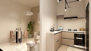 Trivano nuovo con terrazza, ascensore e p auto