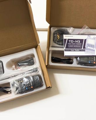 walkie talkie Vhf Uhf + air band rx Tidradio H3
