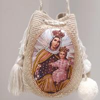 👜 BORSA ARTIGIANALE DELLA VERGINE – FATTA A MANO 