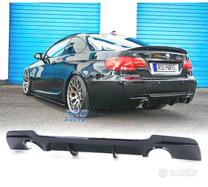 DIFFUSORE BMW E92 E93 LOOK M PERFORMANCE NERO LUCI