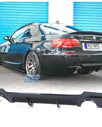 DIFFUSORE BMW E92 E93 LOOK M PERFORMANCE NERO LUCI