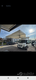 Ford transid allestito con tenda
