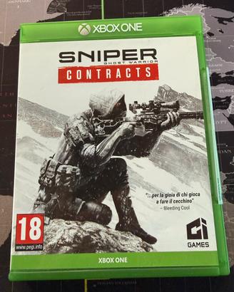 Xbox Sniper ghost warrior Contract