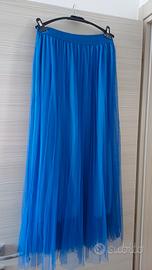 Gonna lunga in tulle