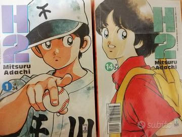Manga H2 di Mitsuru Adachi dal n. 1 al n. 14