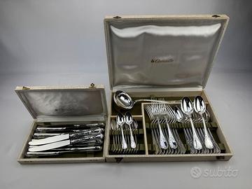 Posate Christofle Marly 49 pezzi argentate